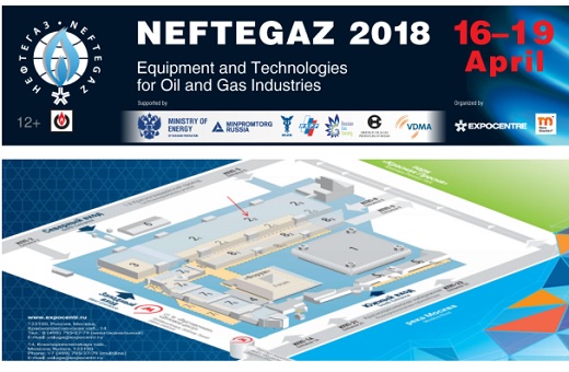 Welcome to visit us in NEFTEGAZ 2018, Russia